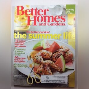 Better Homes and Gardens Magazine June 2010